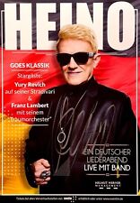 Heino Autogrammkarte Signiert