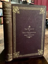 1867 THE MISSION OF GREAT SUFFERINGS By ELIHU BURRITT Scarce First Edition