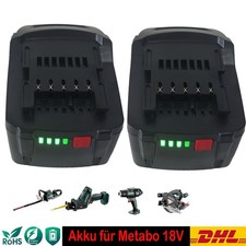 2X Akkus Für Metabo 18V