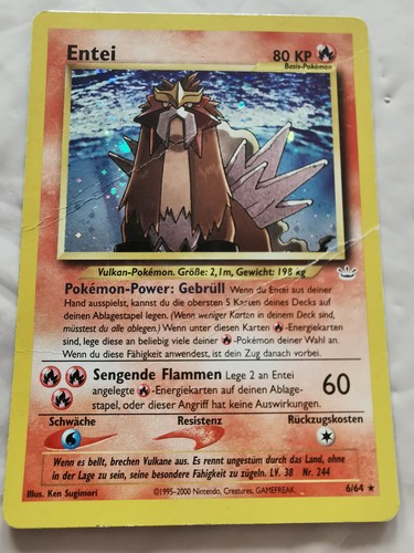 Pokemon karte entei - pokemon,