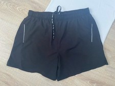 Laufhose Shorts Crivit Pro Schwarz mit Innenhose M 48 50