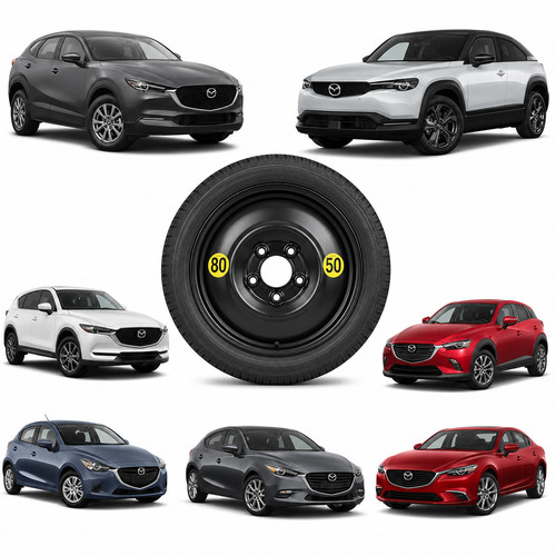 Notrad loch für mazda - 17",