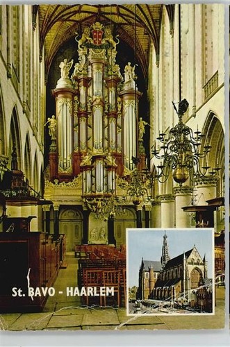 Haarlem grote kerk bavo - st.,