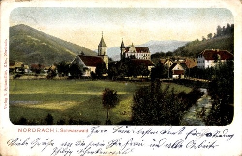 Litho nordrach schwarzwald - litho, im
