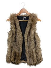 H&M Kunstfellweste Damen Weste