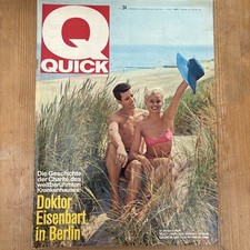 Quick Zeitschrift 1961, Heft 34 vom 20. August 1961