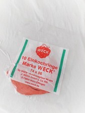 10x WECK RR80 Einkochring