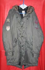 Diesel XXL Jacke Winterjacke Kapuze Parka Mantel Outdoor Rarität Army Style USA