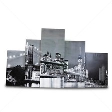Wandbilderset 5 tlg murando XXL New York City 200x100cm 