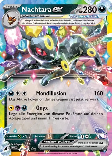 Pokemon nachtara pre - nachtara, ex
