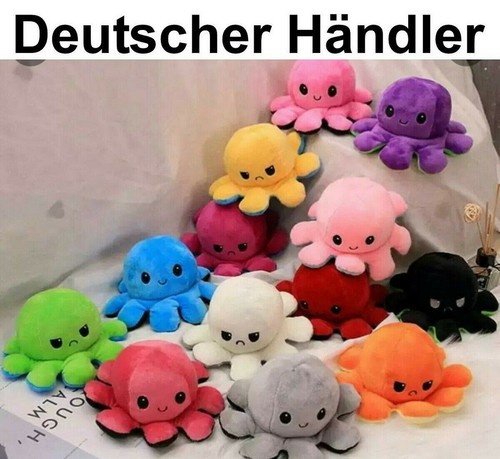 Plüschtier wendeoktopus - plüschtier,
