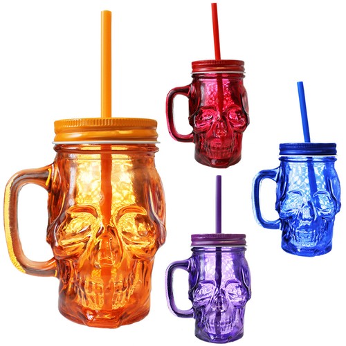 Totenkopf einmachglas glas - totenkopf,
