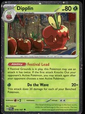 Pokemon Karten Dipplin 018/167