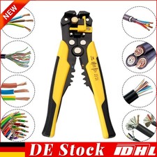 Automatische Abisolierzange Draht Kabelschneider Kabelzange Abisolierer 0.2-6.0