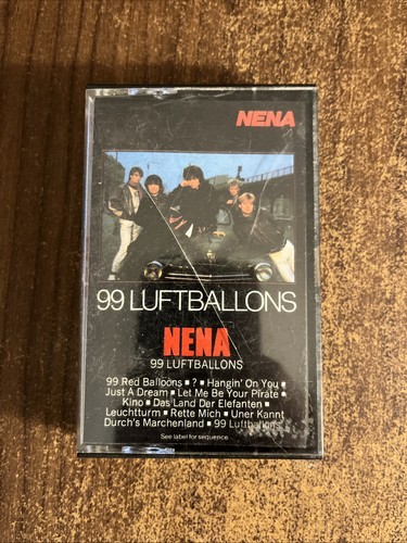 Nena luft ballons cassette - nena,