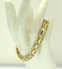 Armband Novi 18 kt 18k 750 er Gelb Gold Armkette Armreif Unisex Fantasie Design