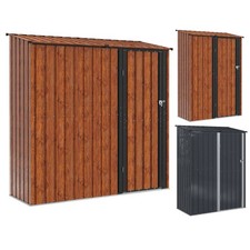 Metall Gartenhütten Pultdach