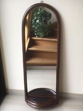 Wandspiegel Rattan mit Ablage