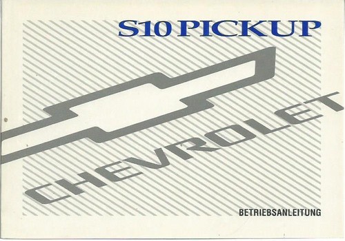 Chevrolet pickup - chevrolet, s-10