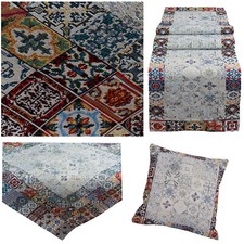 KACHELN Vintage Tischdecke