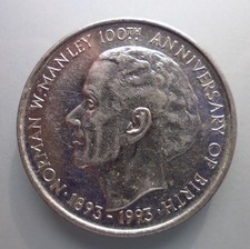5 Dollars Jamaica 1993 Cu-Ni