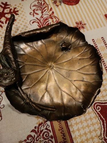 Antiker aschenbecher bronze - antiker,