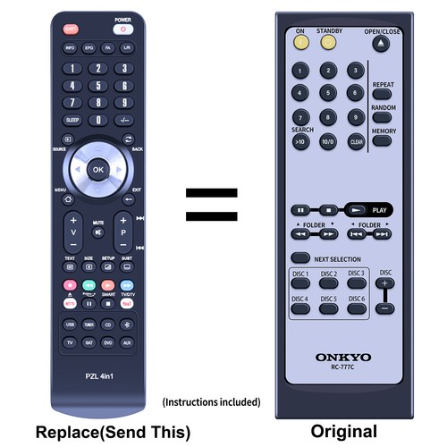 777c remote control for - control,