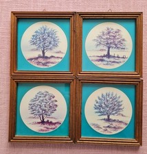 Bilder mit festen Holzrahmen 