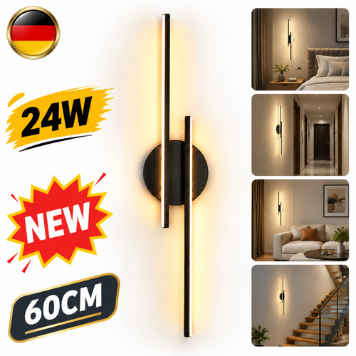 24w wandlampe 60cm - 24w,
