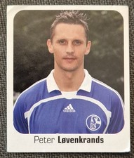 436 PETER LOVENKRANDS DENMARK FC SCHALKE 04 STICKER FUSSBALL 2007 PANINI