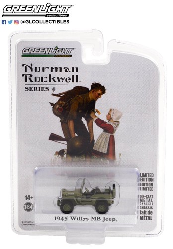 Greenlight willys mb jeep - 1:64,