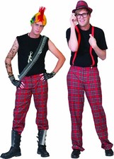 Kostüm Karo Hose Schottenhose