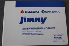 Suzuki Jimny Bedienungsanleitung incl. Cabrio "Jan. 2006" Betriebsanleitung