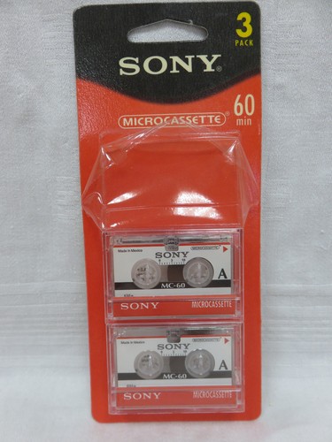Sony microkassetten 60 - sony,