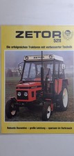 Zetor: 5211 (Prospekt-Blatt); 1985
