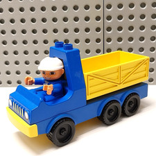 LEGO Duplo LKW mit Fahrer  Baustelle Figur