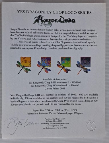 Roger dean yes dragonfly chop - dean,