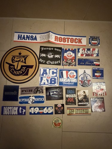 Aufkleber mix ultras hansa - mix,