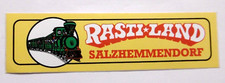 Werbe-Aufkleber Rasti-Land