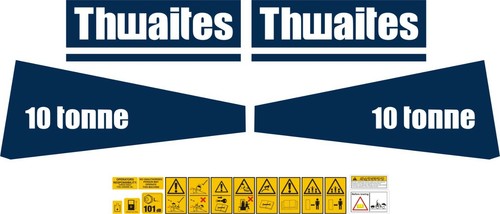 Thwaites tonnen dumper - thwaites, 10