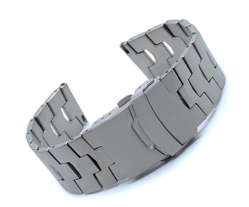 Premium titanium uhrenarmband - titanium,
