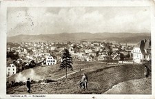 2/AK Gablonz a. D. Neiße-Teilansicht-Tschechien-Echtfoto-beschrieben-1918