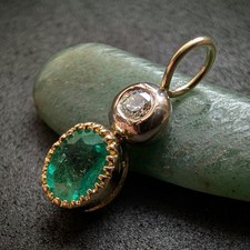 Moderner Anhänger 14k 585