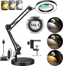 Lupe mit Licht und Ständer