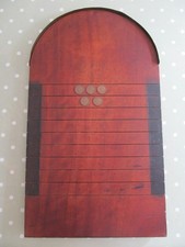 VINTAGE HOLZ SCHIEBEBRETT MIT