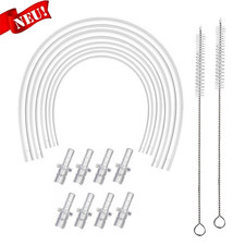 Milchschlauch + Anschlussnippel Sets für Jura E8 S8 J8 WE8 Z5 Z6 Z7 Z8 Z9 Z10