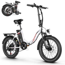 E-Bike Klapprad 20 Zoll Elektrofahrrad 250W 10,2AH Akku E-Mountainbike Pedelec