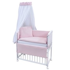 Baby Beistellbett weiß 90x40