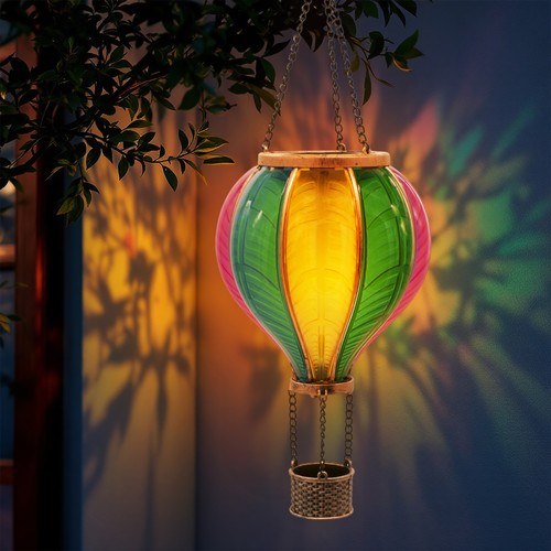 Solar led heißluft ballon - solar,
