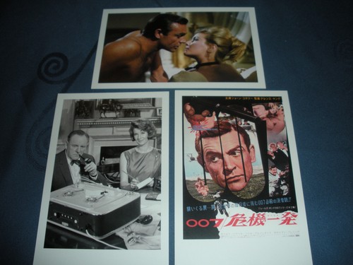 Film postkarten james bond - film,